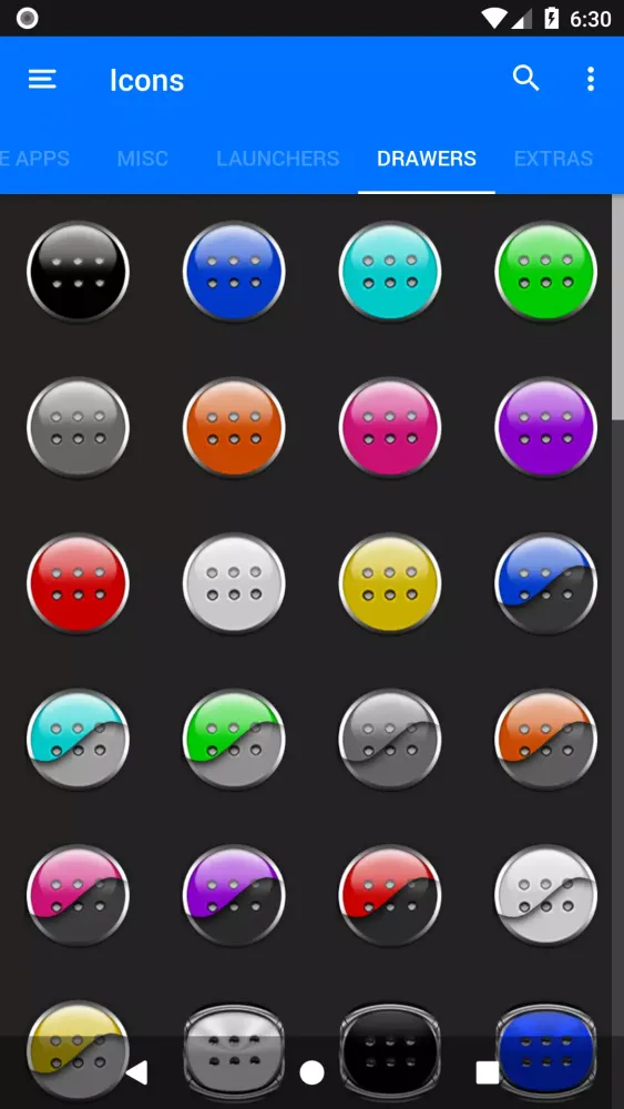 Wicked Magenta Icon Pack سکرین شاٹس
