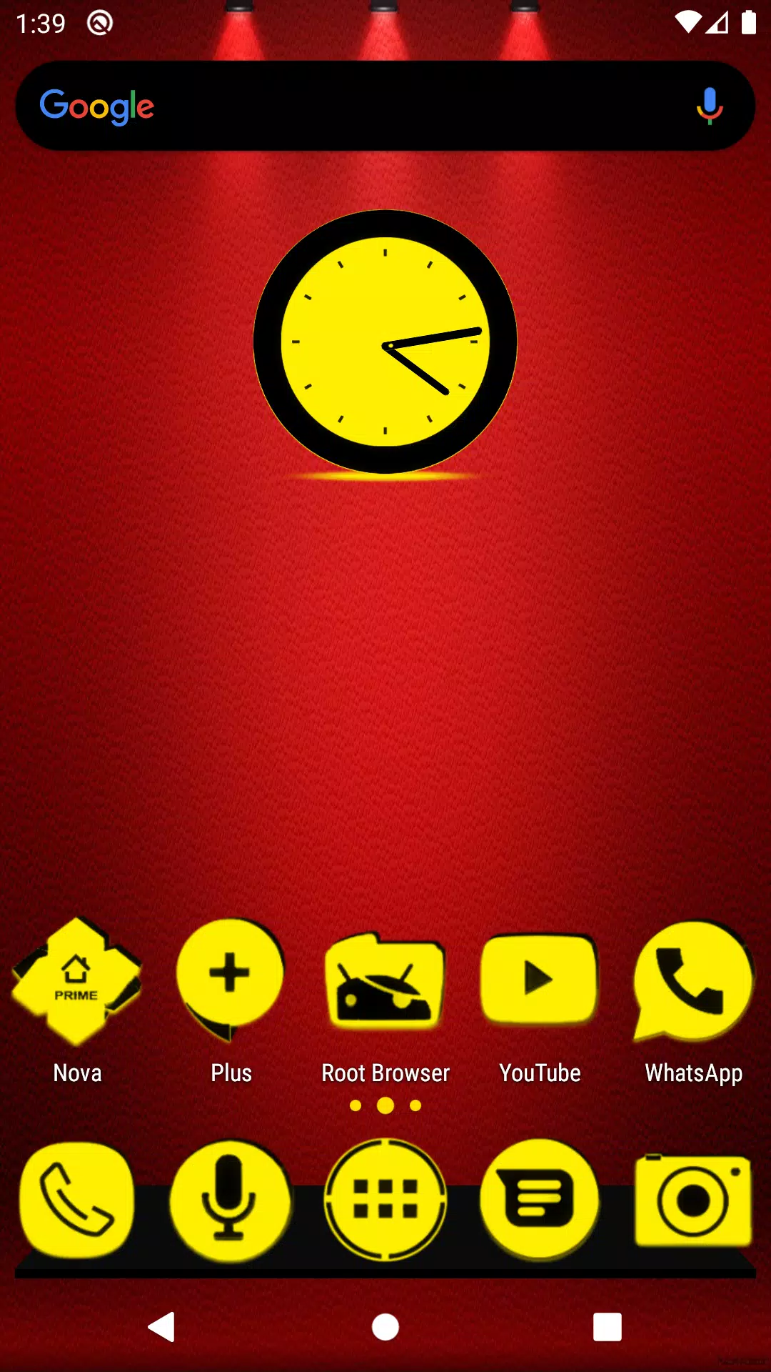 Yellow and Black Icon Pack Screenshots