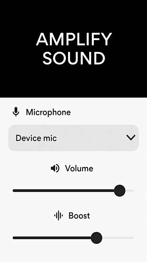 Microphone Amplifier应用截图