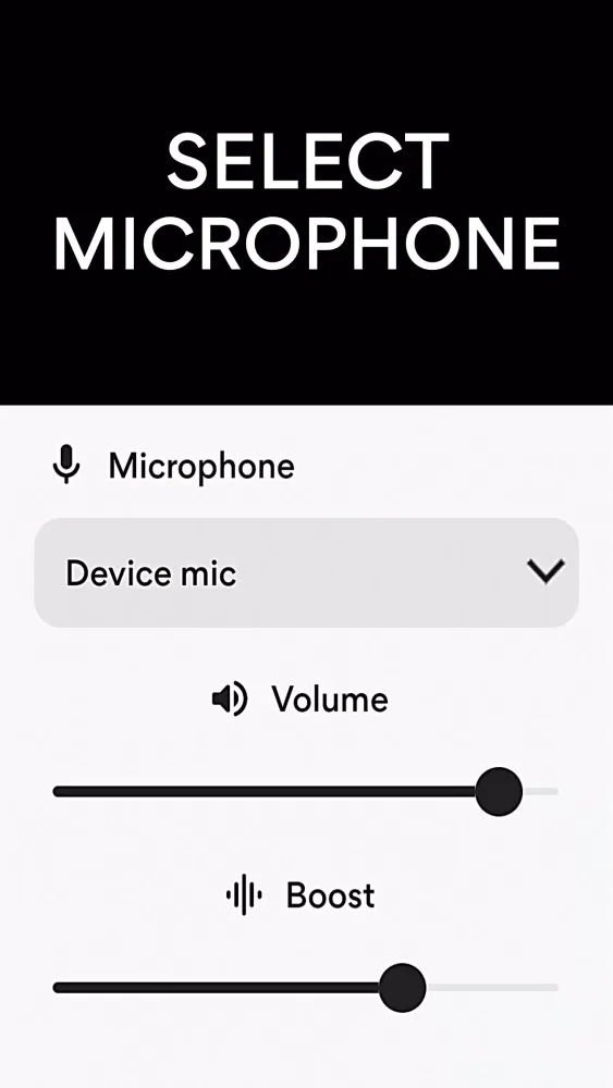 Microphone Amplifier应用截图