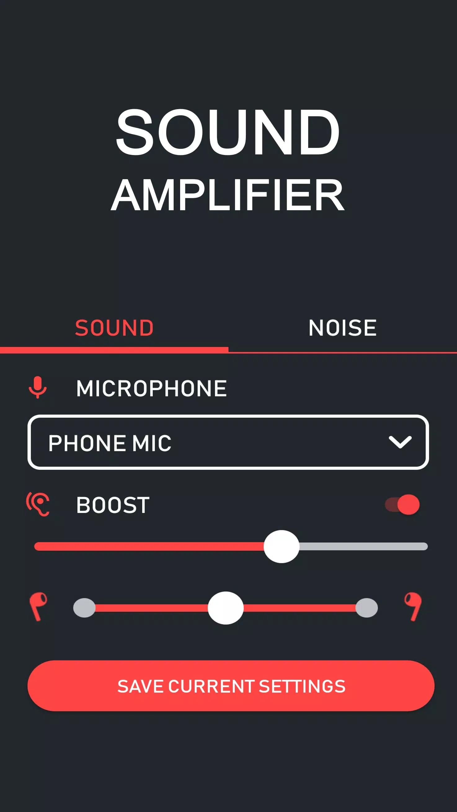 Microphone Amplifier Screenshots