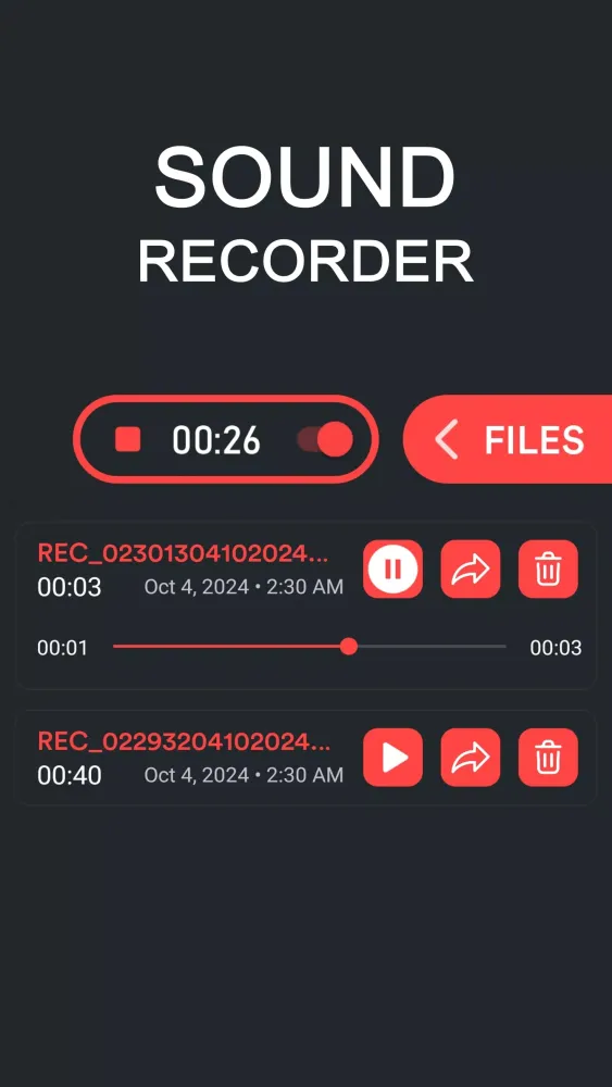 Microphone Amplifier Screenshots
