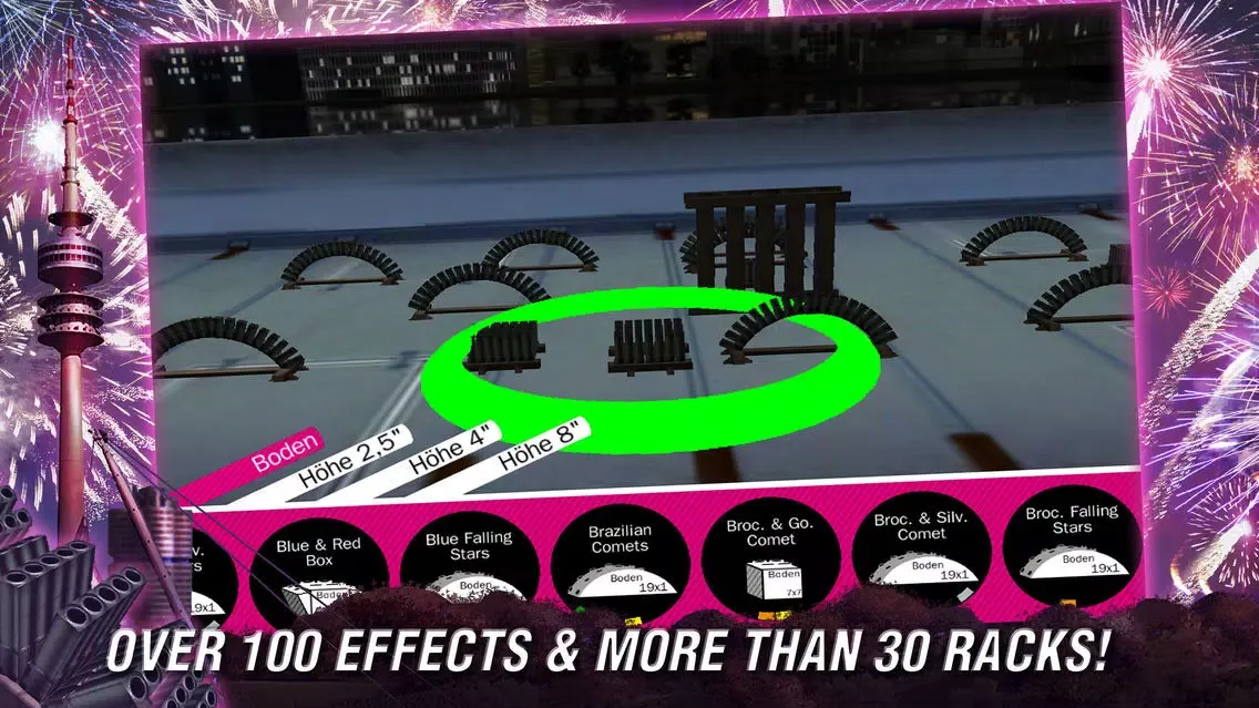 Fireworks Simulator Screenshots