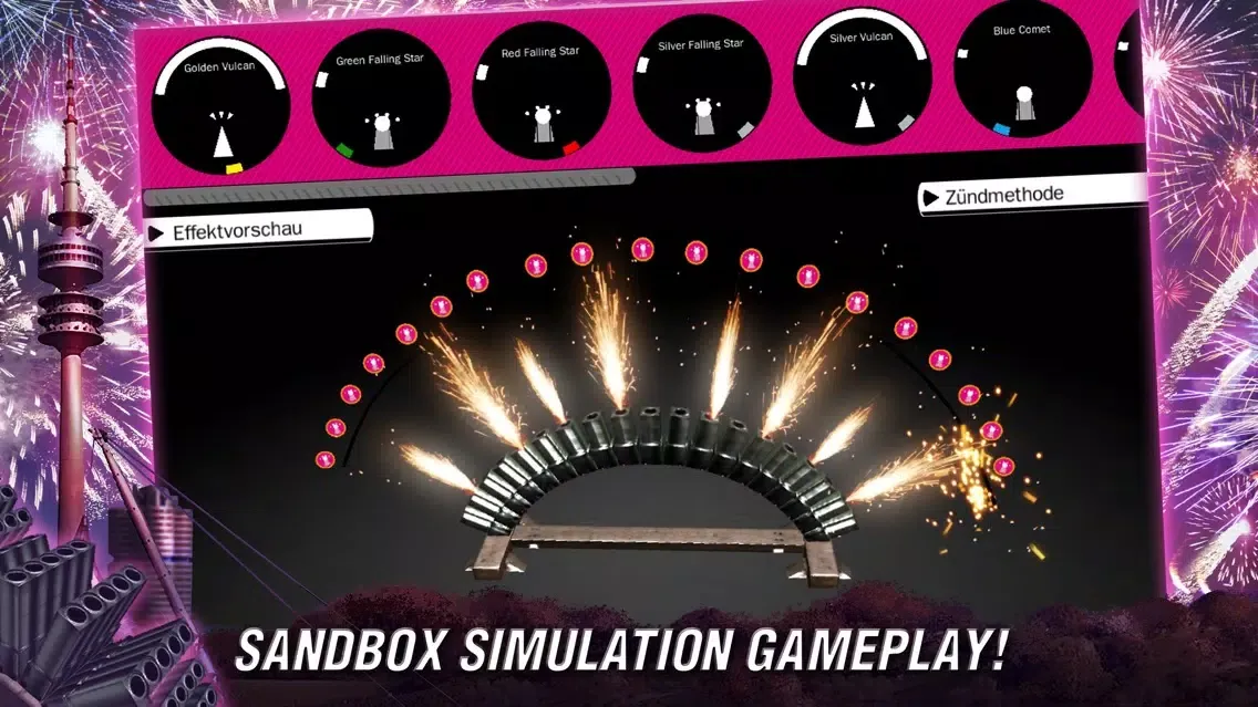 Fireworks Simulator Screenshots
