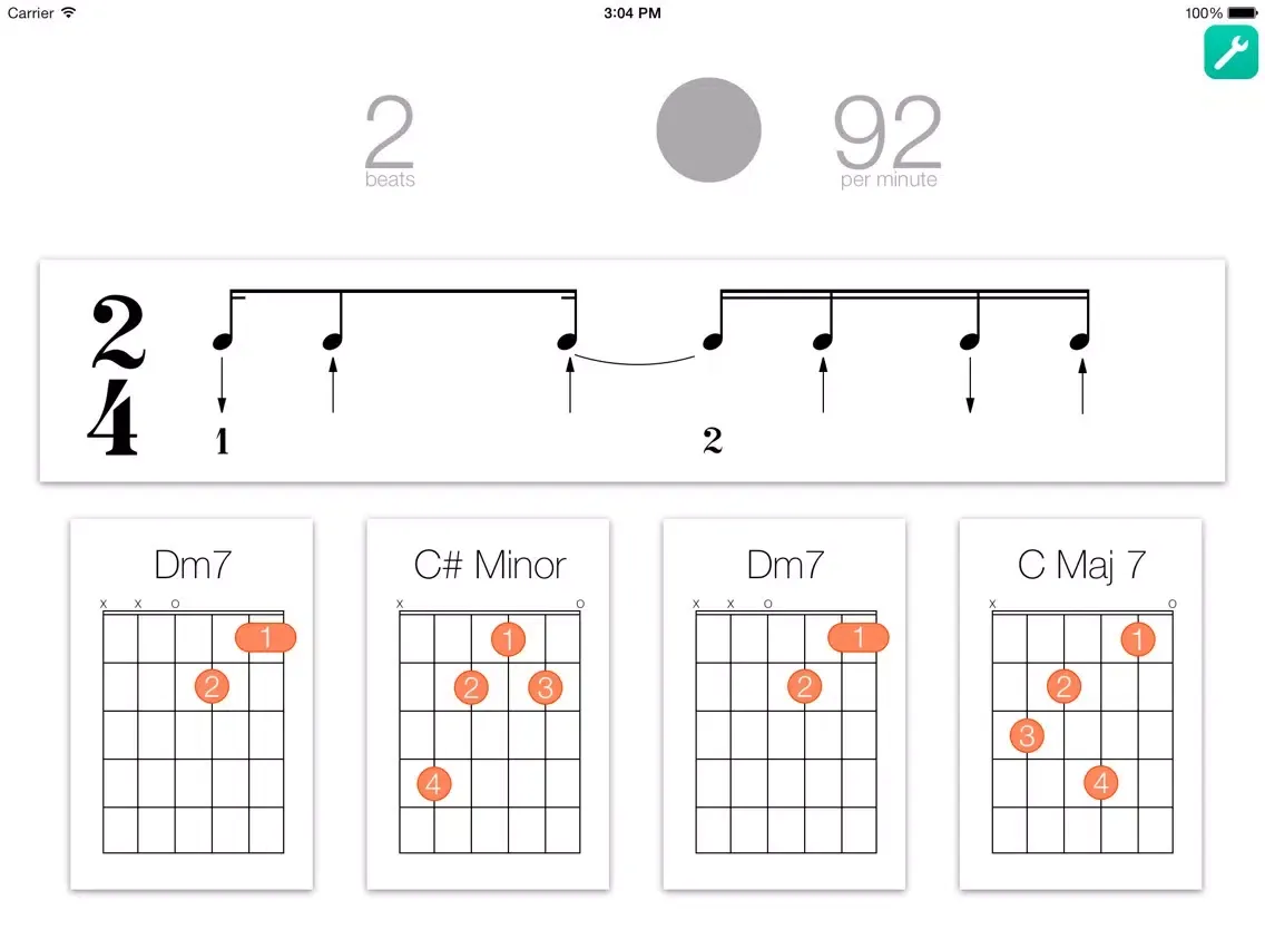 Guitar Trainer iPad  Screenshots