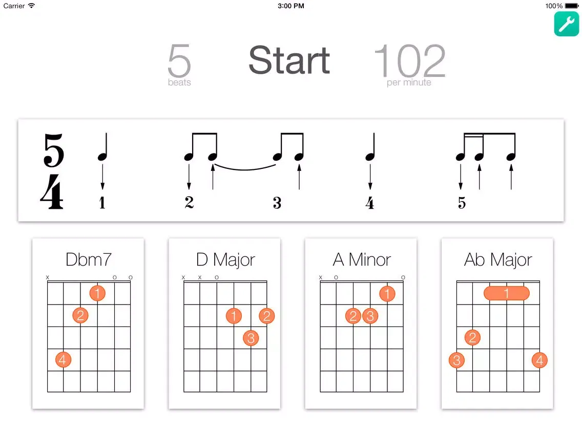 Guitar Trainer iPad  Screenshots