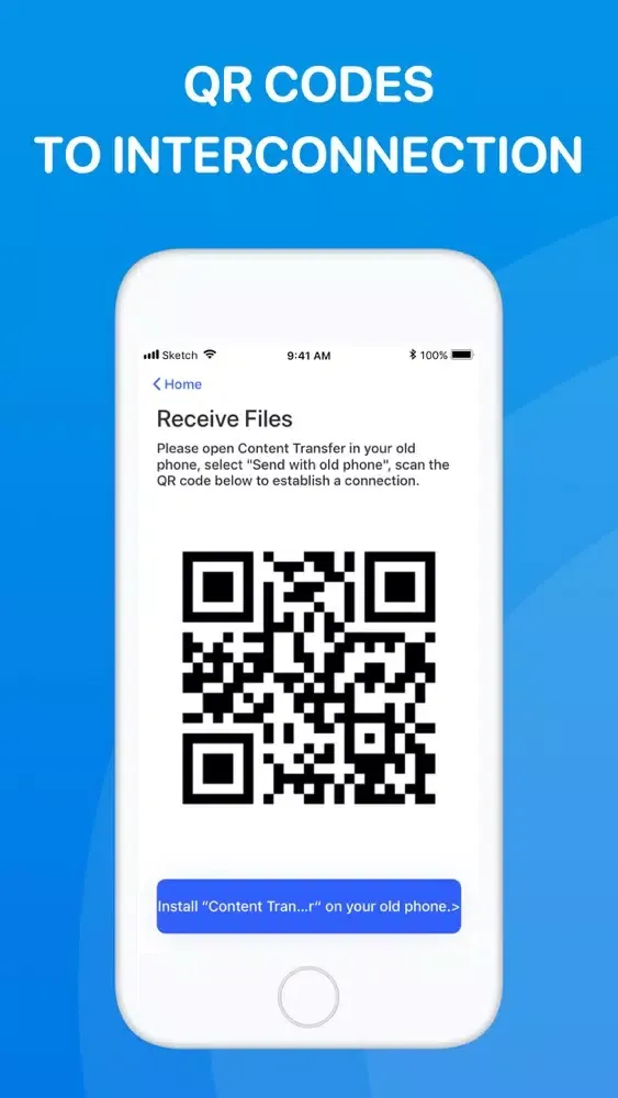 Ảnh chụp màn hình của Content Transfer Copy Data .