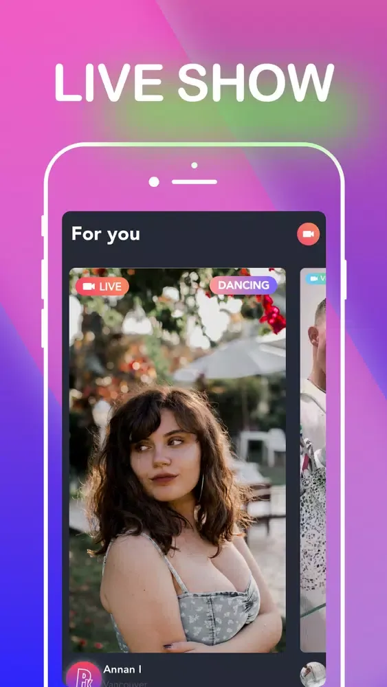 Yomi Live Chat:Meet New People Ekran Görüntüleri