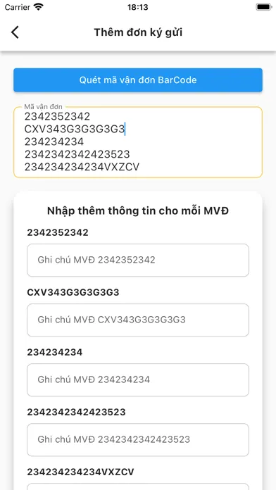 Rồng Vàng Order Screenshots