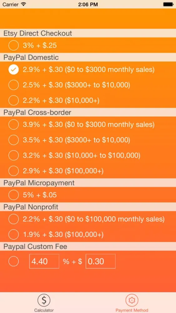 Скриншоты Fee Calculator for Etsy Sellers