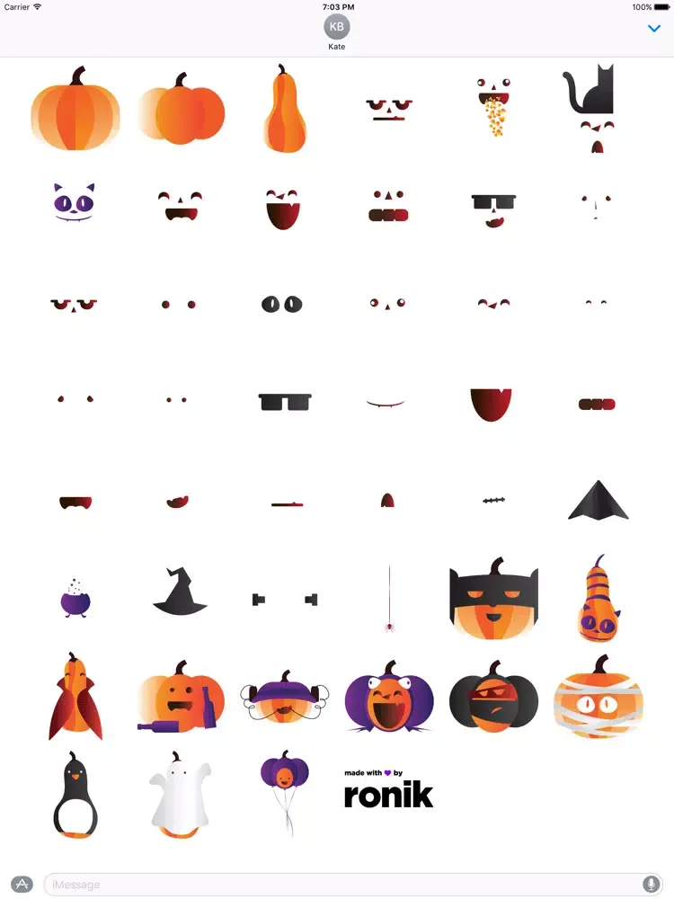 Capturas de pantalla de Pumpkin Carving by Ronik iPad 