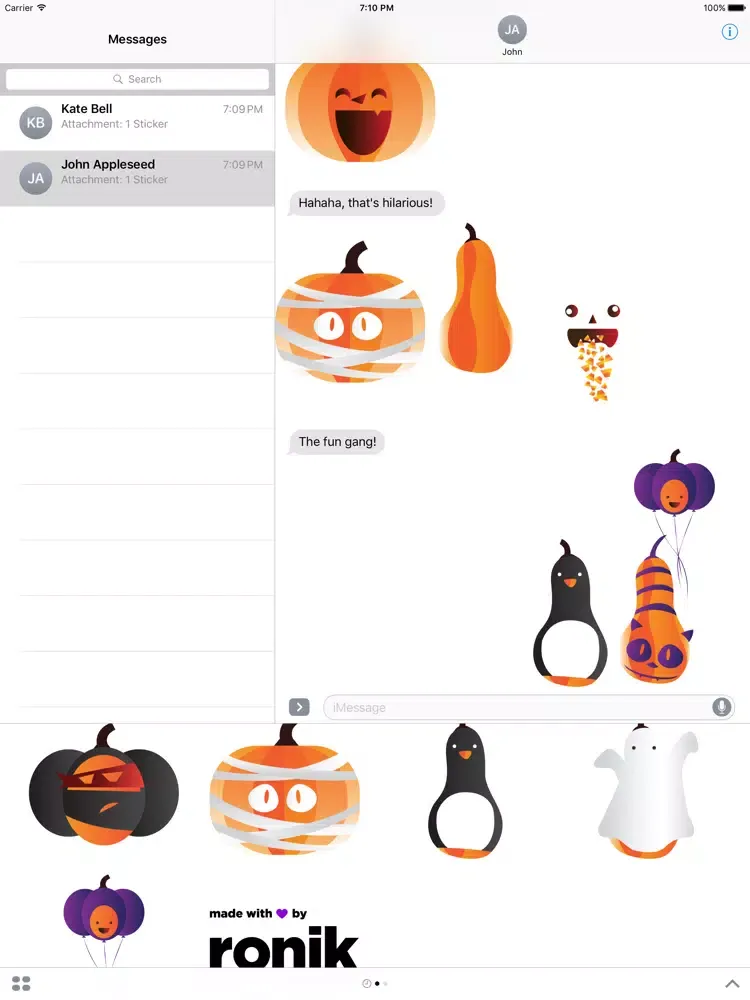 Capturas de pantalla de Pumpkin Carving by Ronik iPad 