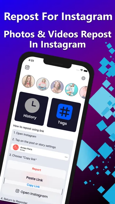 Reposter・Repost for Instagram Screenshots