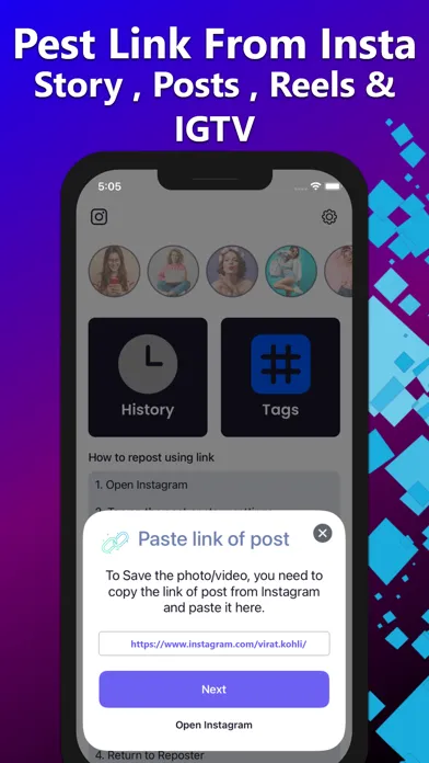 Reposter・Repost for Instagram Screenshots
