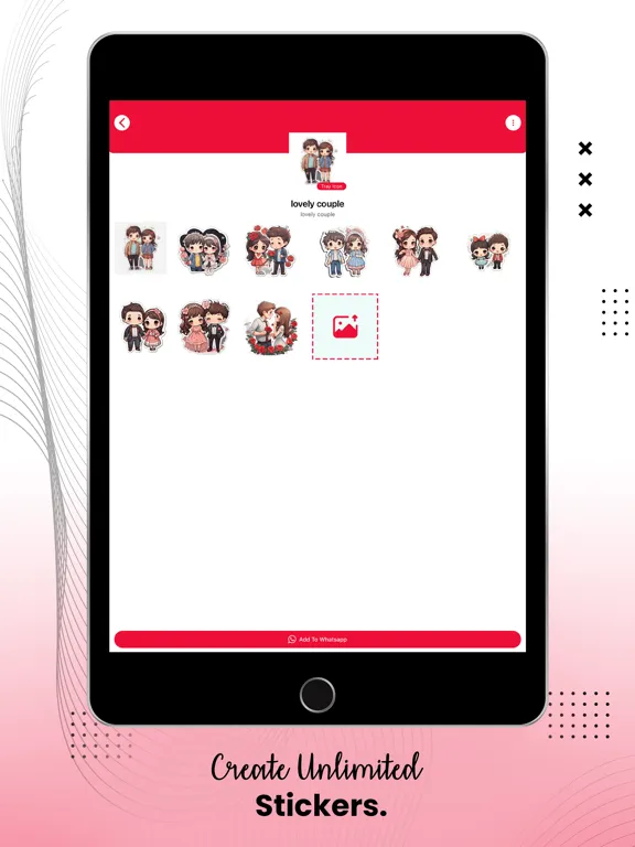 Ảnh chụp màn hình của Face To Sticker AI iPad 
