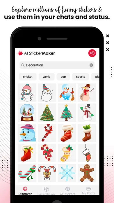 Ảnh chụp màn hình của Face To Sticker AI