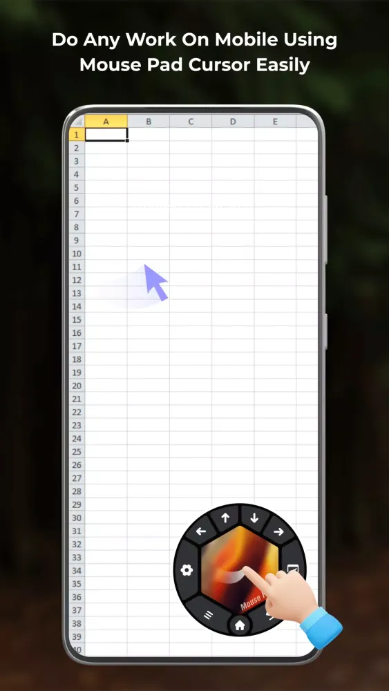 Скриншоты Mobile Mouse Pad On Screen