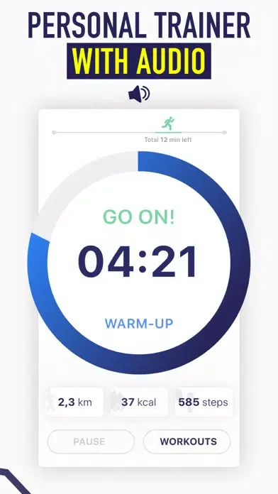 Captures d'écran de Walkin Lose Weight & Pedometer