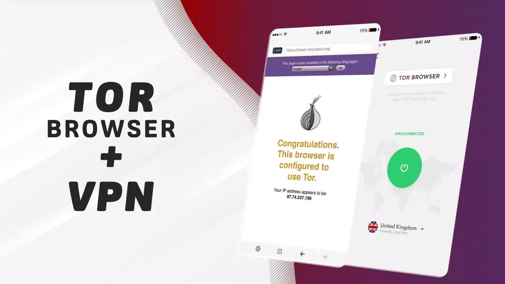 TOR Browser + VPN Private Web应用截图