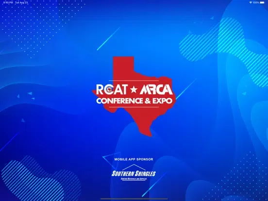 Ảnh chụp màn hình của RCAT / MRCA Conference & Expo iPad 