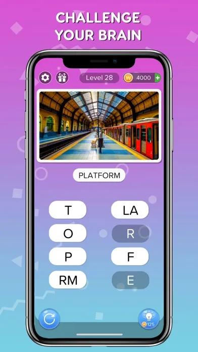 100 Pics Quiz Word Guess Game Screenshots
