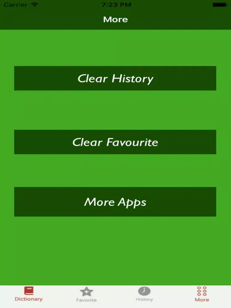 English to Arabic Offline Dictionary iPad  স্ক্রিনশট