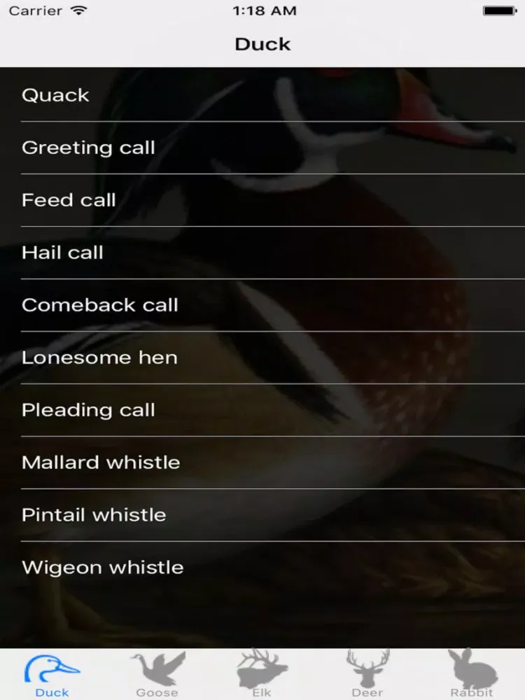 Hunting Calls Fun iPad  স্ক্রিনশট