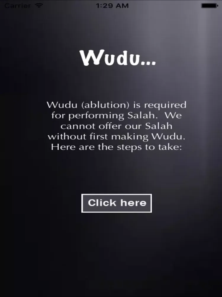 Tangkapan layar Wadhu Steps iPad 