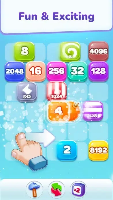 تصاویر Cubi Land - 2048 Puzzle&Beyond