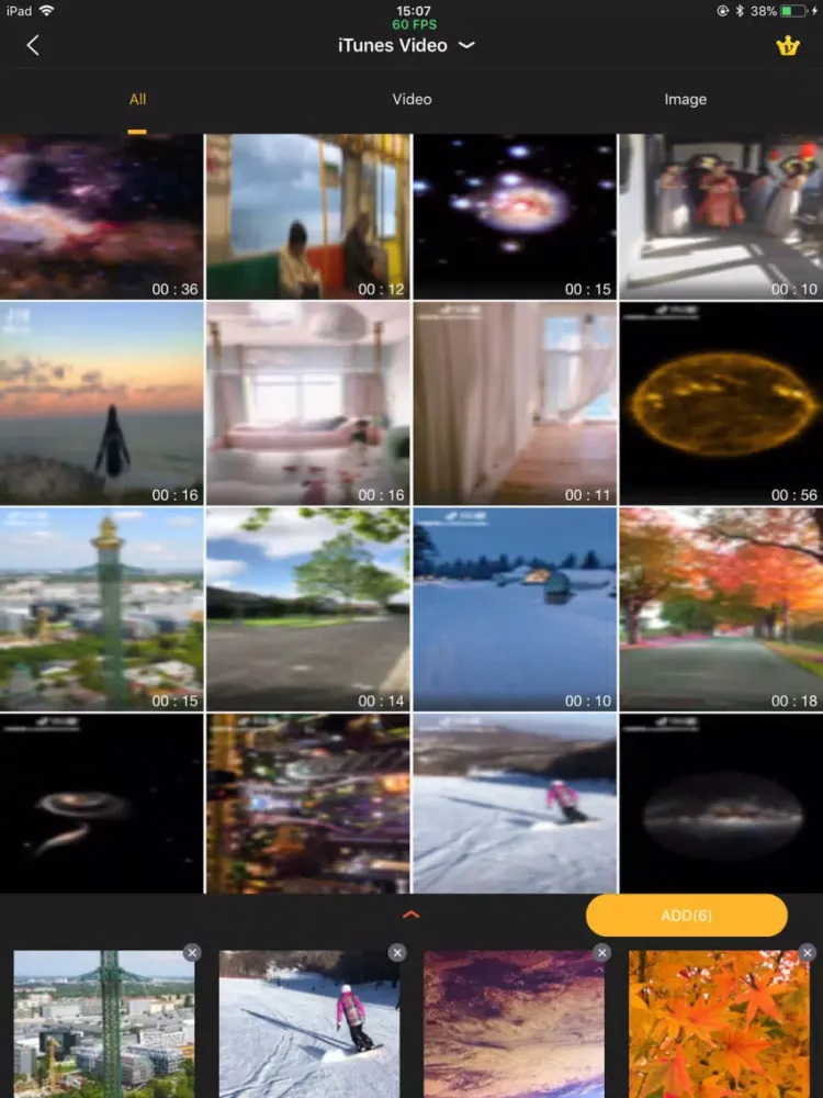 ภาพหน้าจอของ VideoKing-Video Editor & Maker iPad 