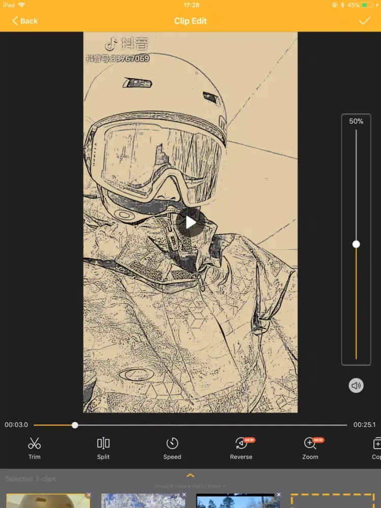 ภาพหน้าจอของ VideoKing-Video Editor & Maker iPad 