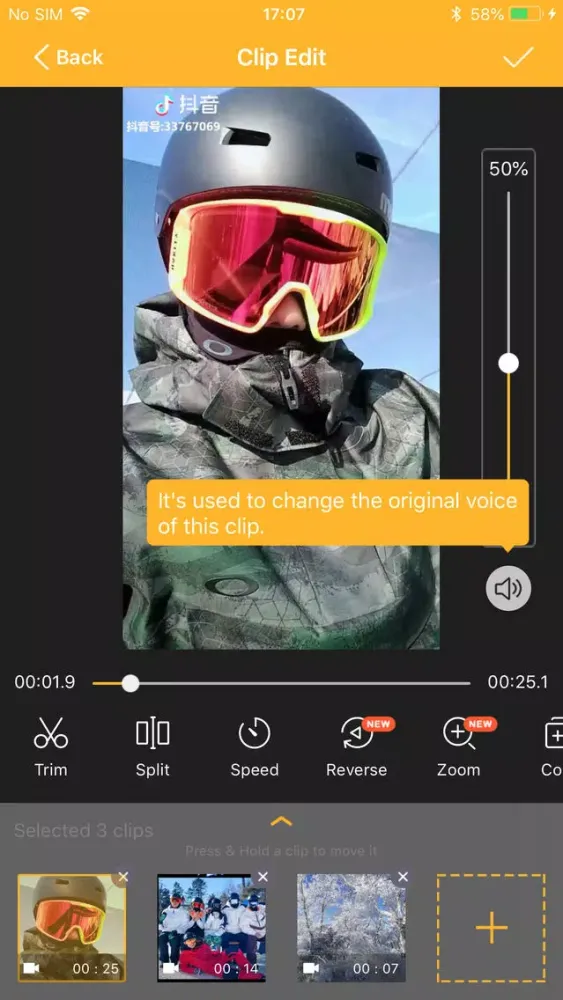 ภาพหน้าจอของ VideoKing-Video Editor & Maker