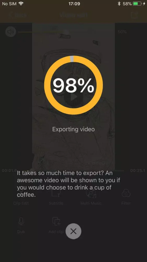 ภาพหน้าจอของ VideoKing-Video Editor & Maker