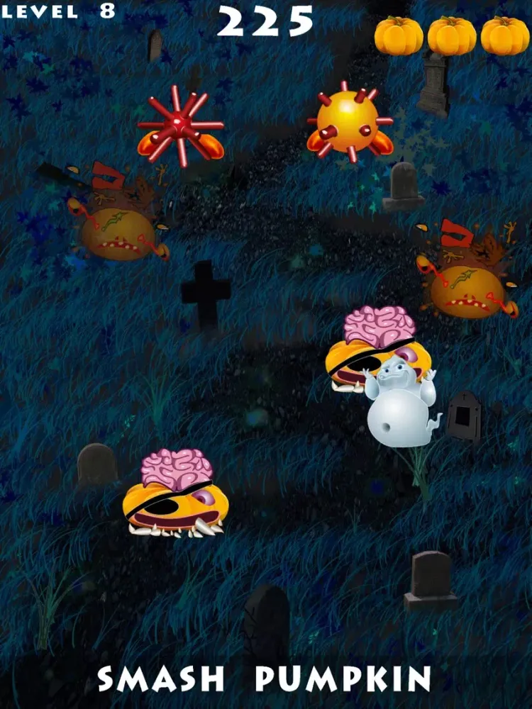 Capturas de pantalla de Smash Pumpkin iPad 