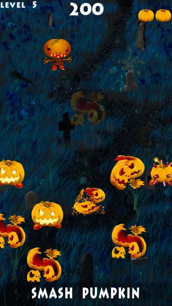Capturas de pantalla de Smash Pumpkin