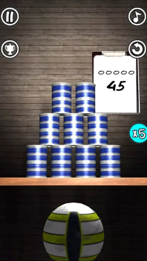 Capturas de tela do Tin Shot