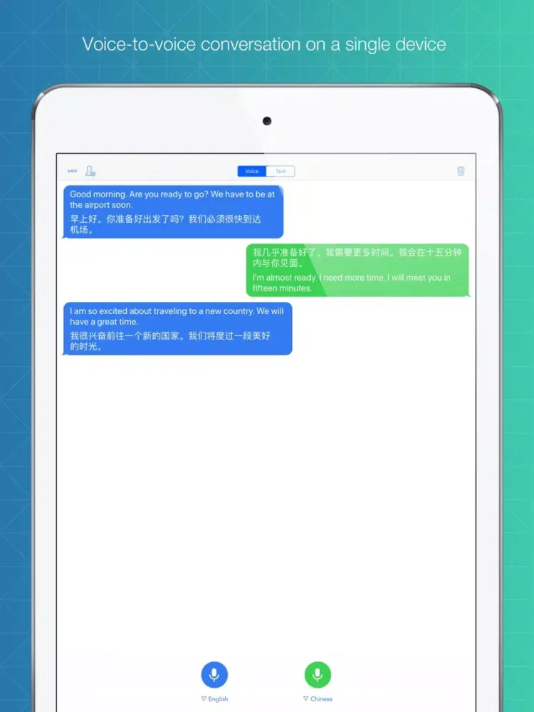 Capturas de pantalla de Translator by Room 220 iPad 