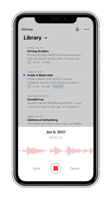Transcribe by Room 220 Screenshots