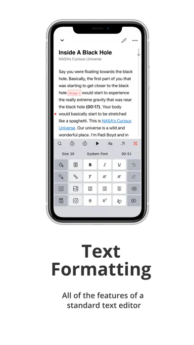 Transcribe by Room 220 Screenshots
