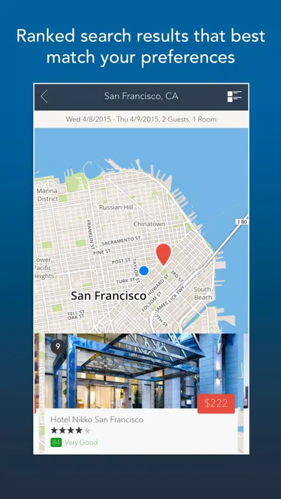 Capturas de pantalla de Room 77 - Hotel Search and Price Comparison