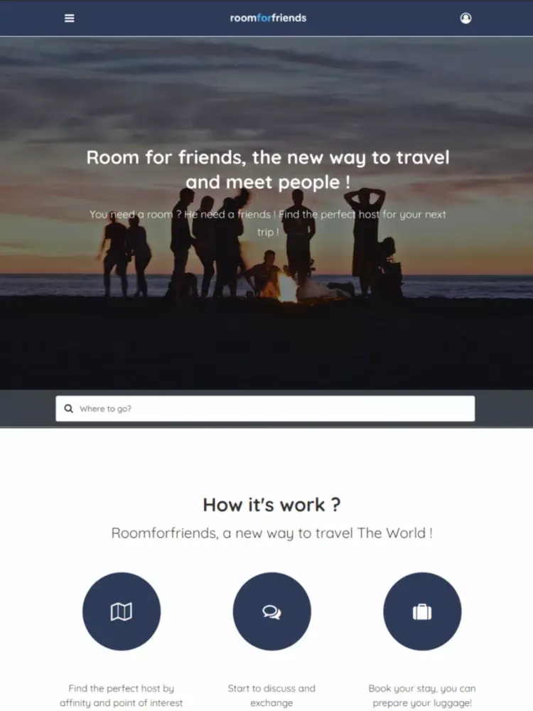 Room For Friends iPad  Screenshots