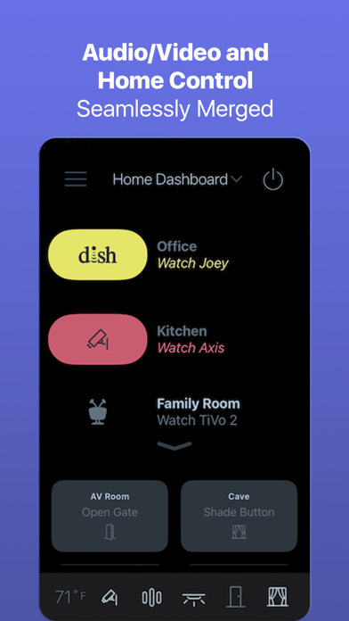 Captures d'écran de Universal Remote – Roomie
