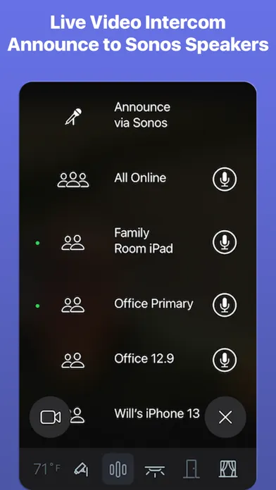 Tangkapan layar Universal Remote – Roomie