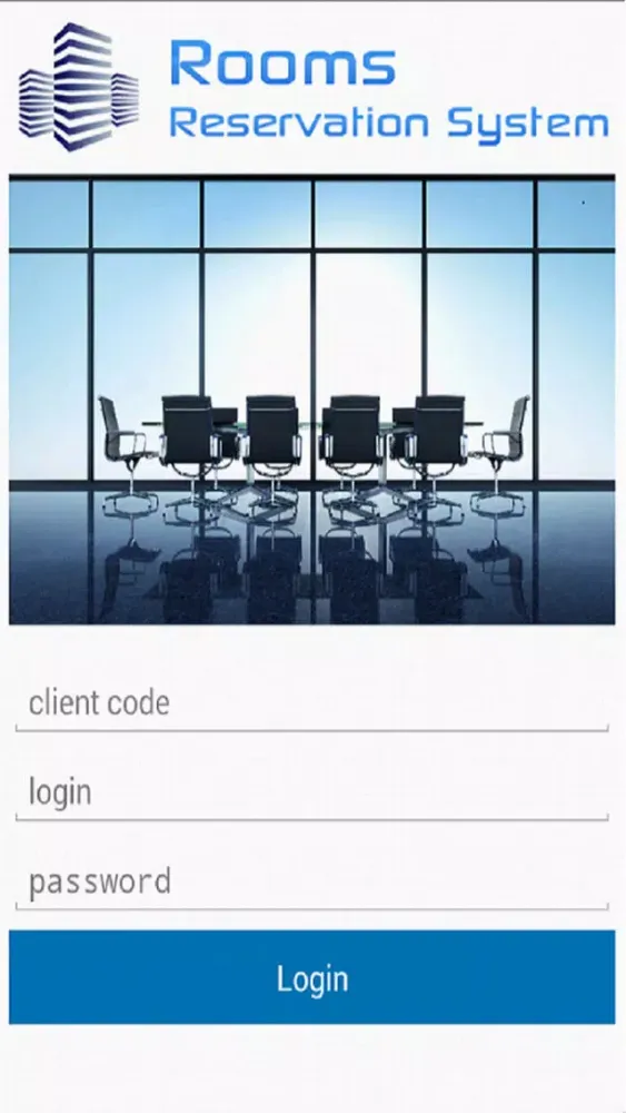 Capturas de tela do Rooms Reservation System