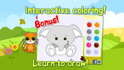 Captures d'écran de Child learns colors & drawing. Educational games for toddlers. Full Paid.