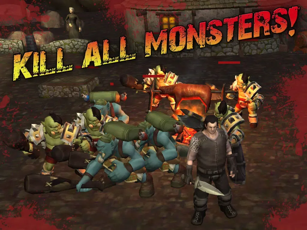 Angry Warrior: Eternity Slasher 3D Fantasy Battle With Orcs iPad  स्क्रीनशॉट