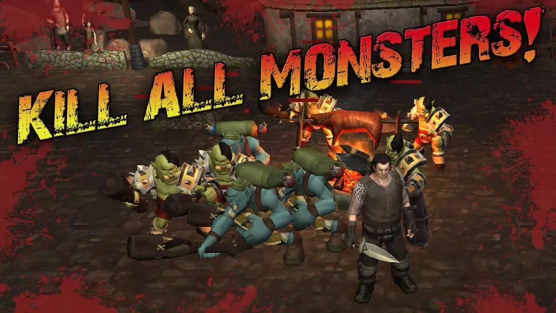 Angry Warrior: Eternity Slasher 3D Fantasy Battle With Orcs स्क्रीनशॉट