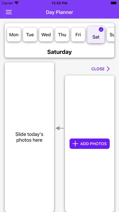 Zrzuty ekranu Soye Day Planner
