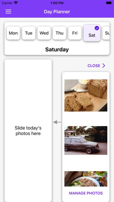 Zrzuty ekranu Soye Day Planner
