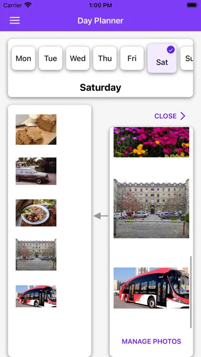 Zrzuty ekranu Soye Day Planner